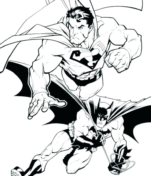 588x683 Superman Color Pages Superman Emblem Coloring Sheet Super Man