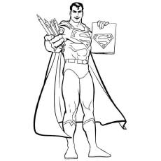 230x230 Top Free Printable Superman Coloring Pages Online
