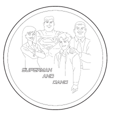 230x230 Top Free Printable Superman Coloring Pages Online