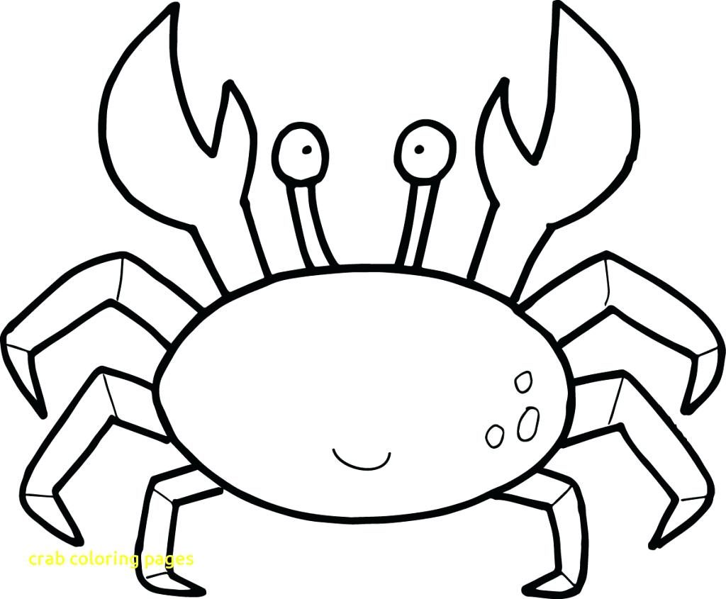 1024x845 Coloring Page Surfboard Coloring Page Crab Pages