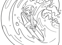 250x180 Surfer Girl Worksheet