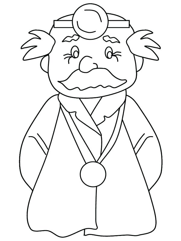 600x800 Doctor Coloring Page Doctor Coloring Page Nurse Coloring Pages