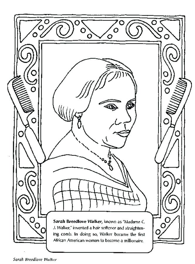 665x900 Susan B Anthony Coloring Page Black History Month Coloring Pages