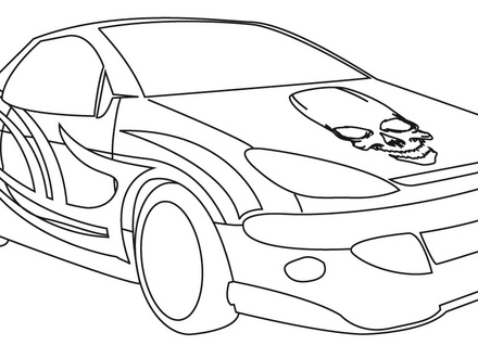 440x330 Cool Cars Coloring Pages, Ice Cool Car Coloring Pages Cars