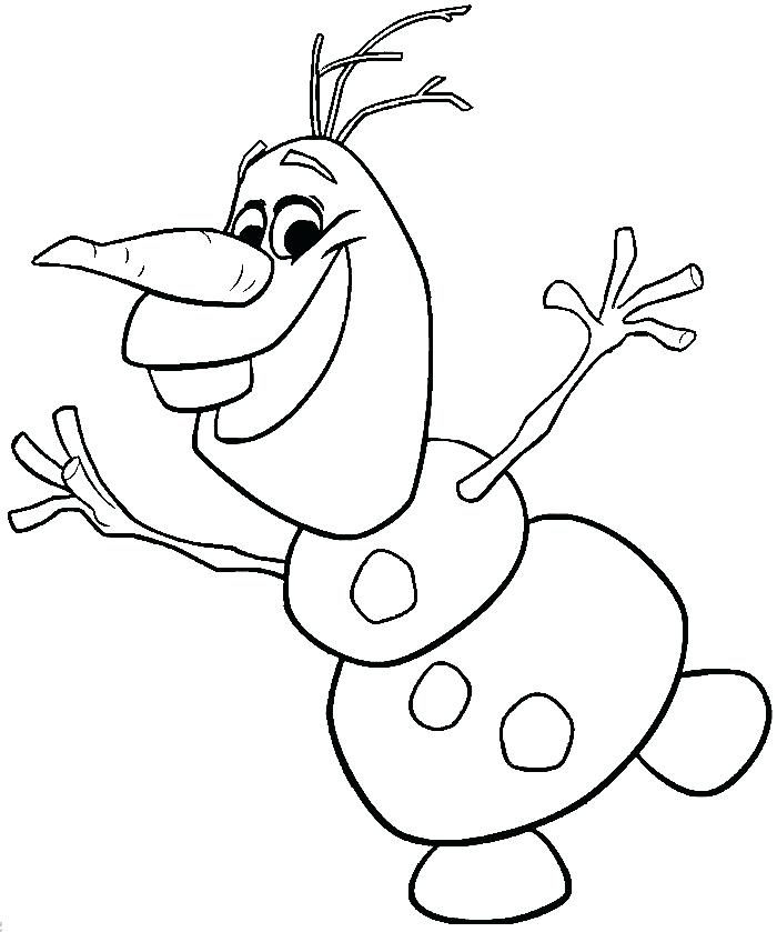 700x839 Olaf Frozen Coloring Pages To Print Download This Amazing
