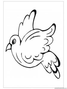 225x300 Swallow Coloring Pages For Kids