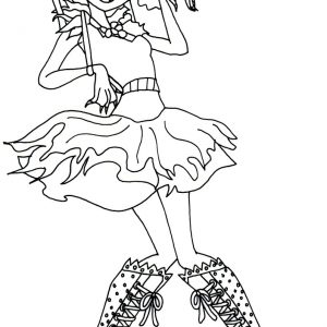 300x300 Monster High Honey Swamp Coloring Pages Best Of Page Wetland