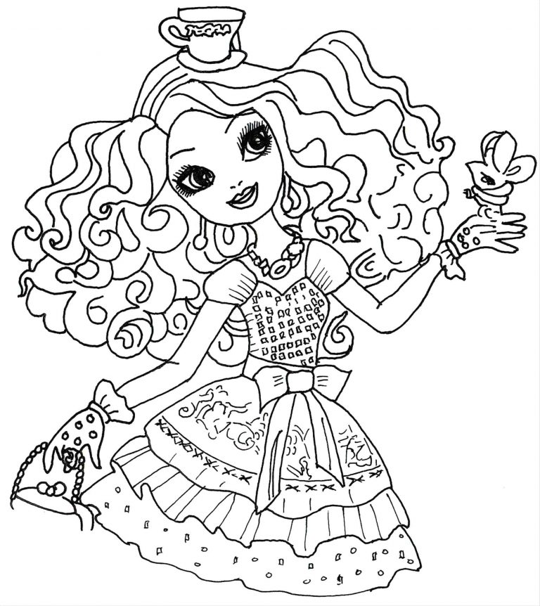768x862 Monster High Honey Swamp Coloring Pages Fresh Page Gorgon Custom