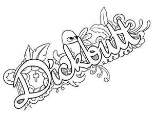 300x231 Swear Words Adult Coloring Pages Sketch Template Mikeys Adult