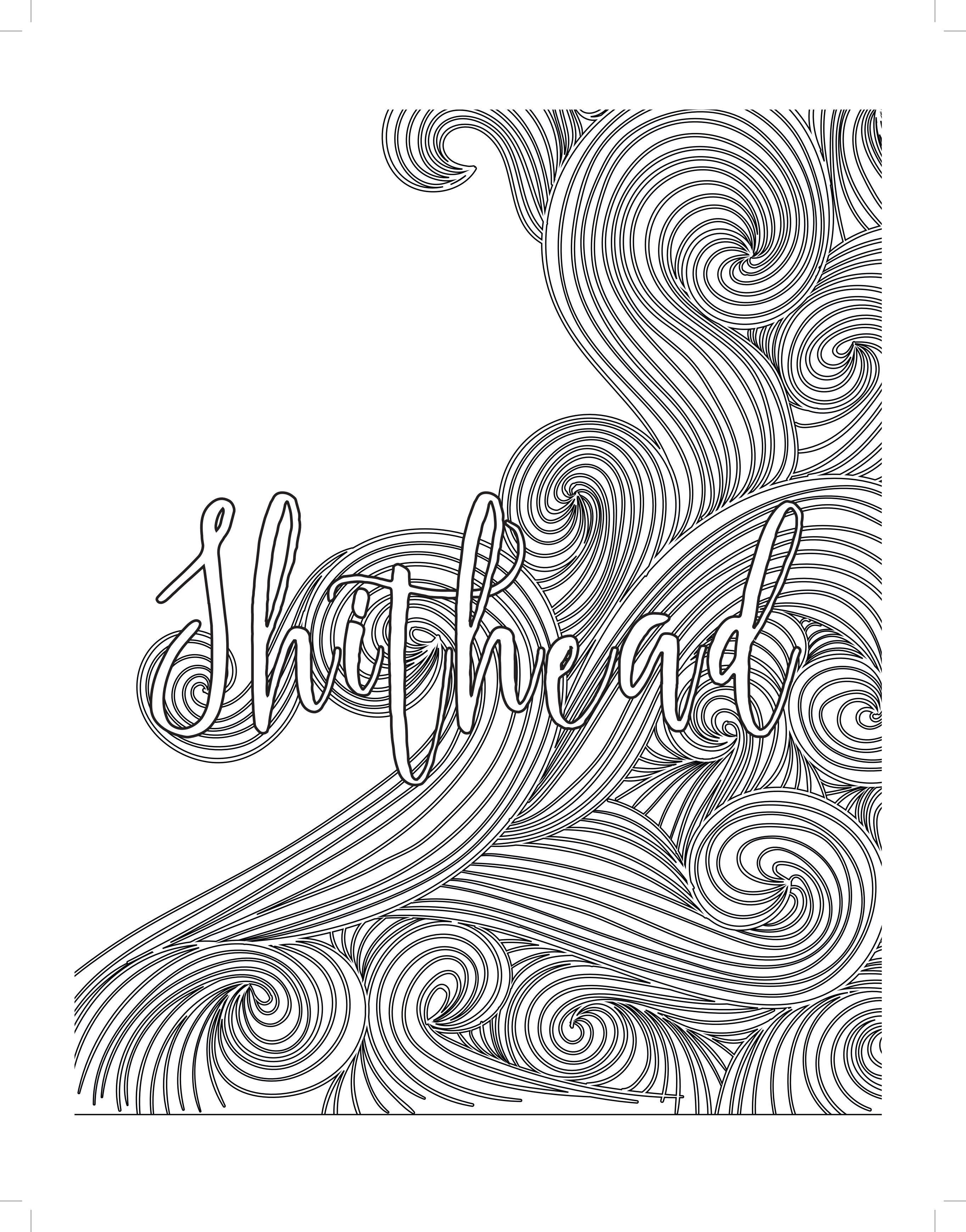 2725x3475 Swear Word Pictures Coloring Lovers Coloring Pages Words Cute