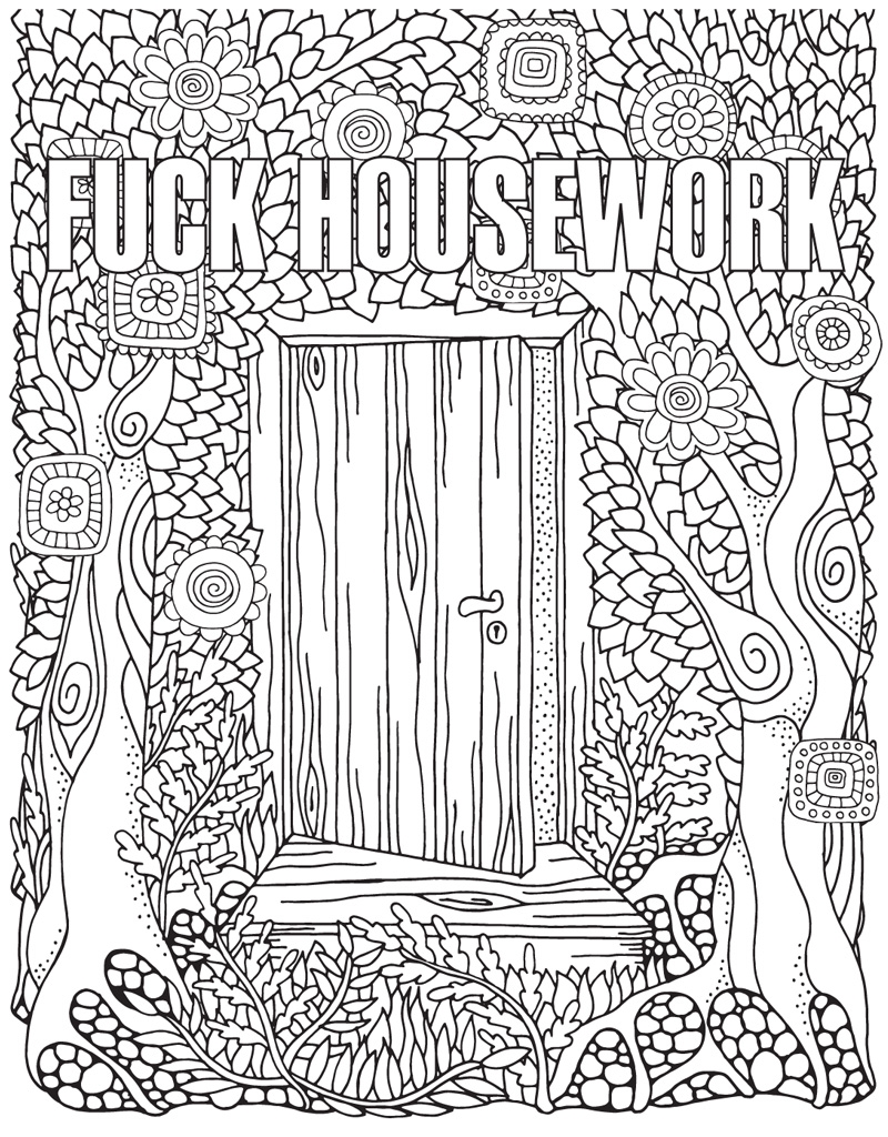 800x1024 The Swear Word Coloring Book Opulent Ideas