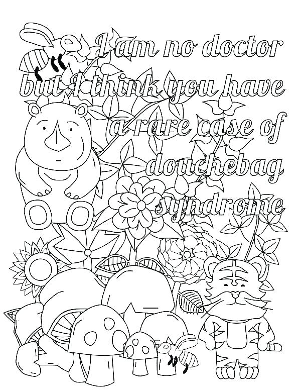 600x780 Swear Word Coloring Sheets Printable Devon Creamteas