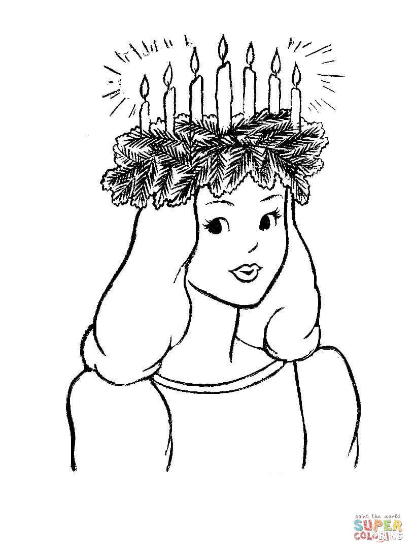 816x1088 Fascinating Christmas In Sweden Coloring Page Printable Pict