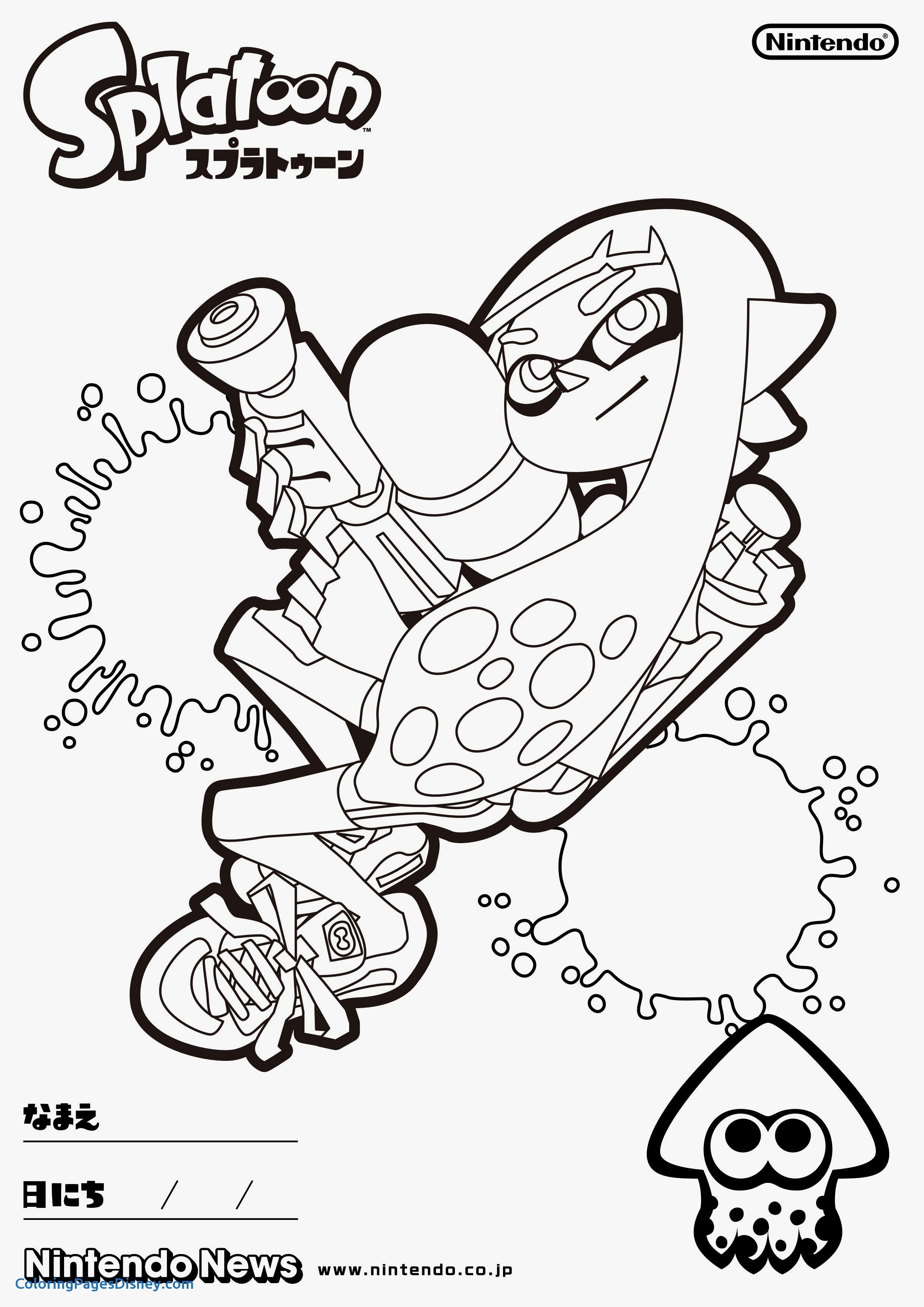 2480x3508 Sweet Pea Coloring Pages Awesome Splatoon Inkling Coloring Pages
