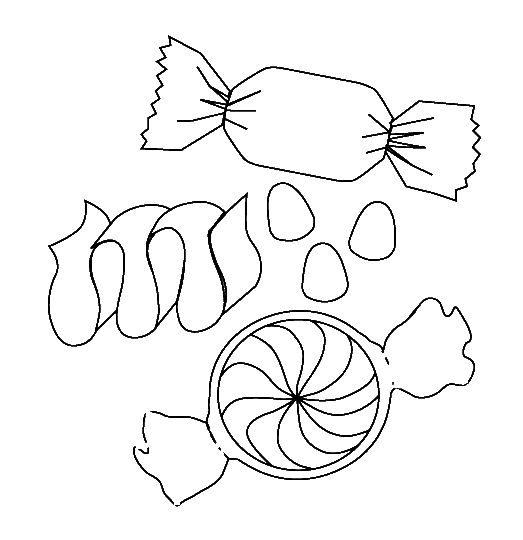 523x540 Interesting Design Candy Coloring Pages Sweet Treats Online Page
