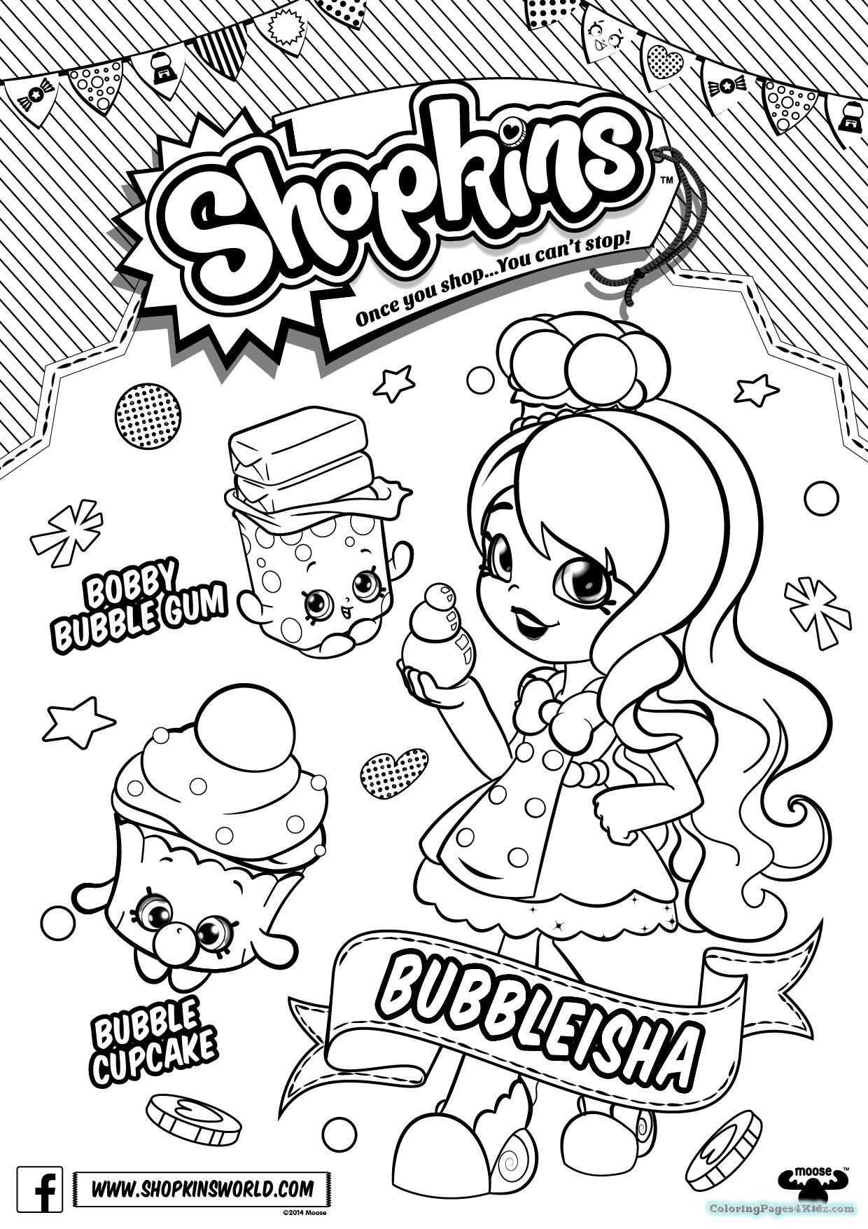 1240x1754 Best Of Sweets Coloring Page Shopkin Free Colouring Pages Free