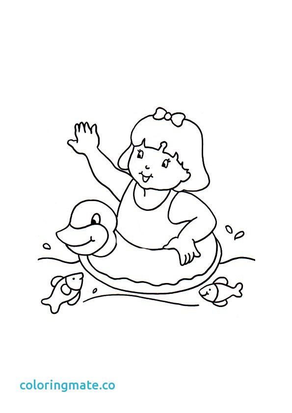 595x842 Swimming Coloring Pages Inspirational Colouring Pages Keen Swim