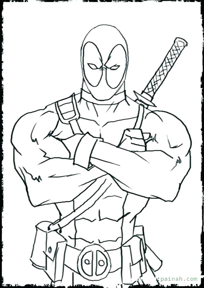 682x960 Summer Season Coloring Pages Part Free Lego Deadpool Coloring