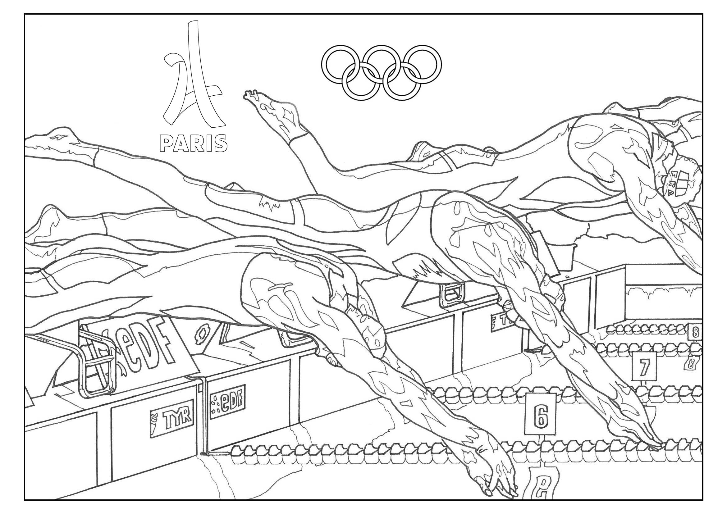 2340x1655 Surprise Swim Team Coloring Pages Lovely Breaststroke Swimming
