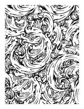 281x363 Swirl Coloring Page
