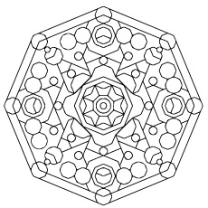 230x230 Top Free Printable Geometric Coloring Pages Online