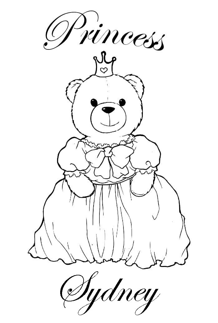 699x1032 Princess Coloring Pages