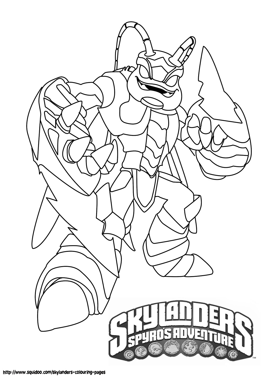 1131x1600 Printable Skylanders Coloring Pages Feisty Frugal Fabulous