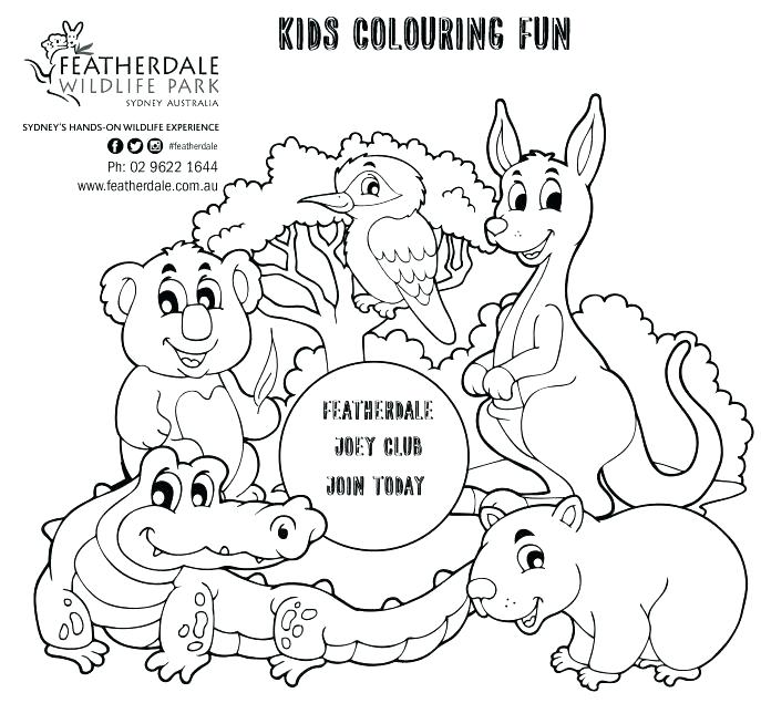 687x635 Desert Animals Coloring Pages Wildlife Coloring Book Free Ert