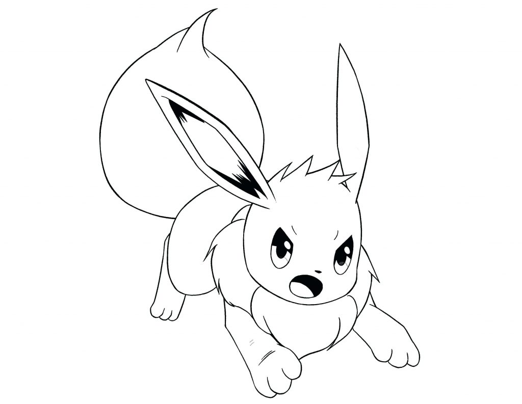 1024x793 Coloring Pages Coloring Pages Of Pokemon Eevee Evolutions