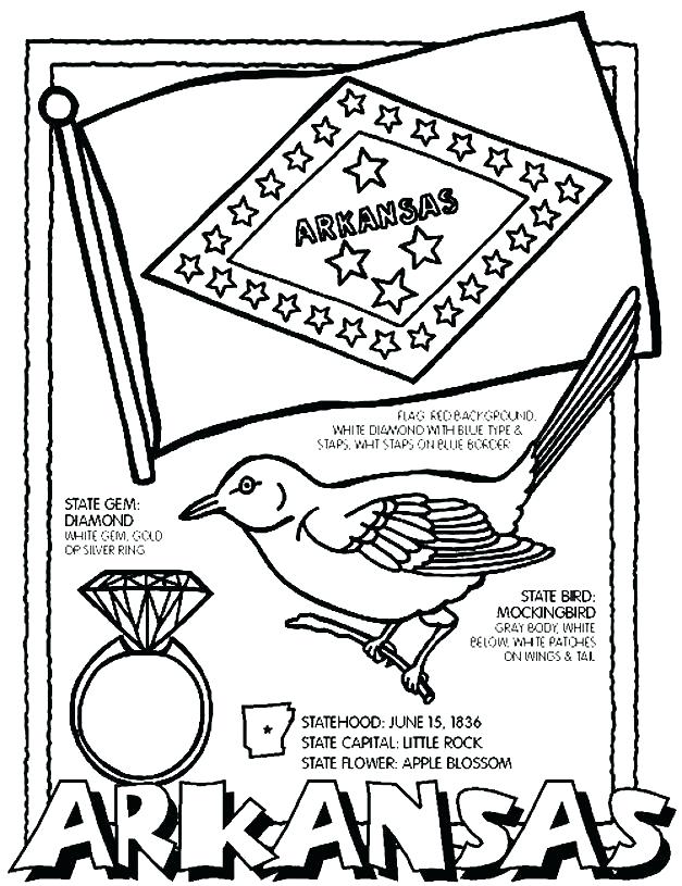 627x815 Florida State Flag Coloring Page State Symbols Coloring Pages