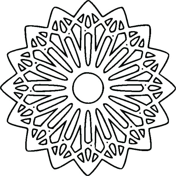 600x600 Coloring Pages Intricate Coloring Pages Intricate Symmetry