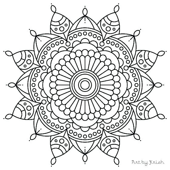560x560 Symmetry Coloring Sheets Intricate Coloring Page Coloring Pages