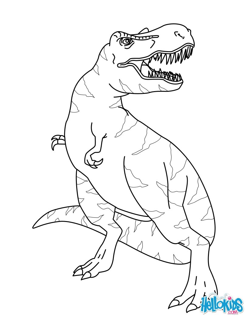 820x1060 Tyrannosaurus Rex Coloring Pages