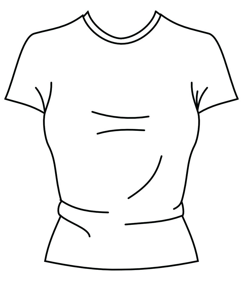 800x926 Tshirt Coloring Page Blank Coloring Pages Coloring Pages Free T
