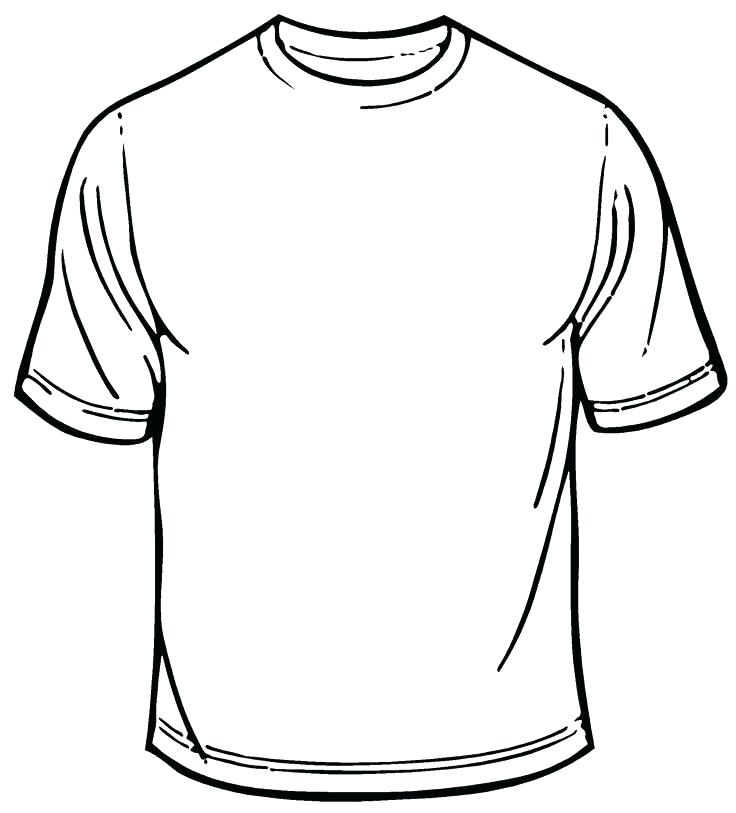 736x813 Tshirt Coloring Page T Shirt Coloring Page Blank T Shirt Coloring
