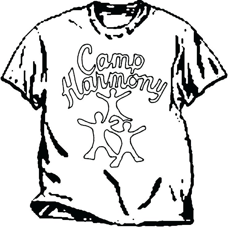 741x738 Tshirt Coloring Page T Shirt Coloring Pages T Shirt Coloring Page