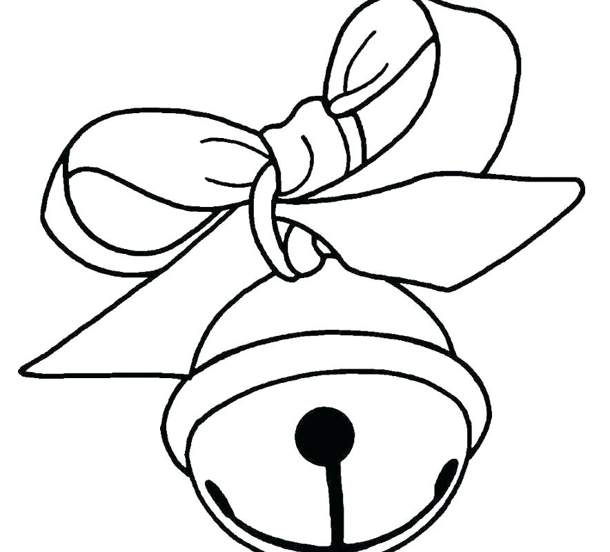 884x800 Bells Coloring Pages Christmas Bell Coloring Pages Free