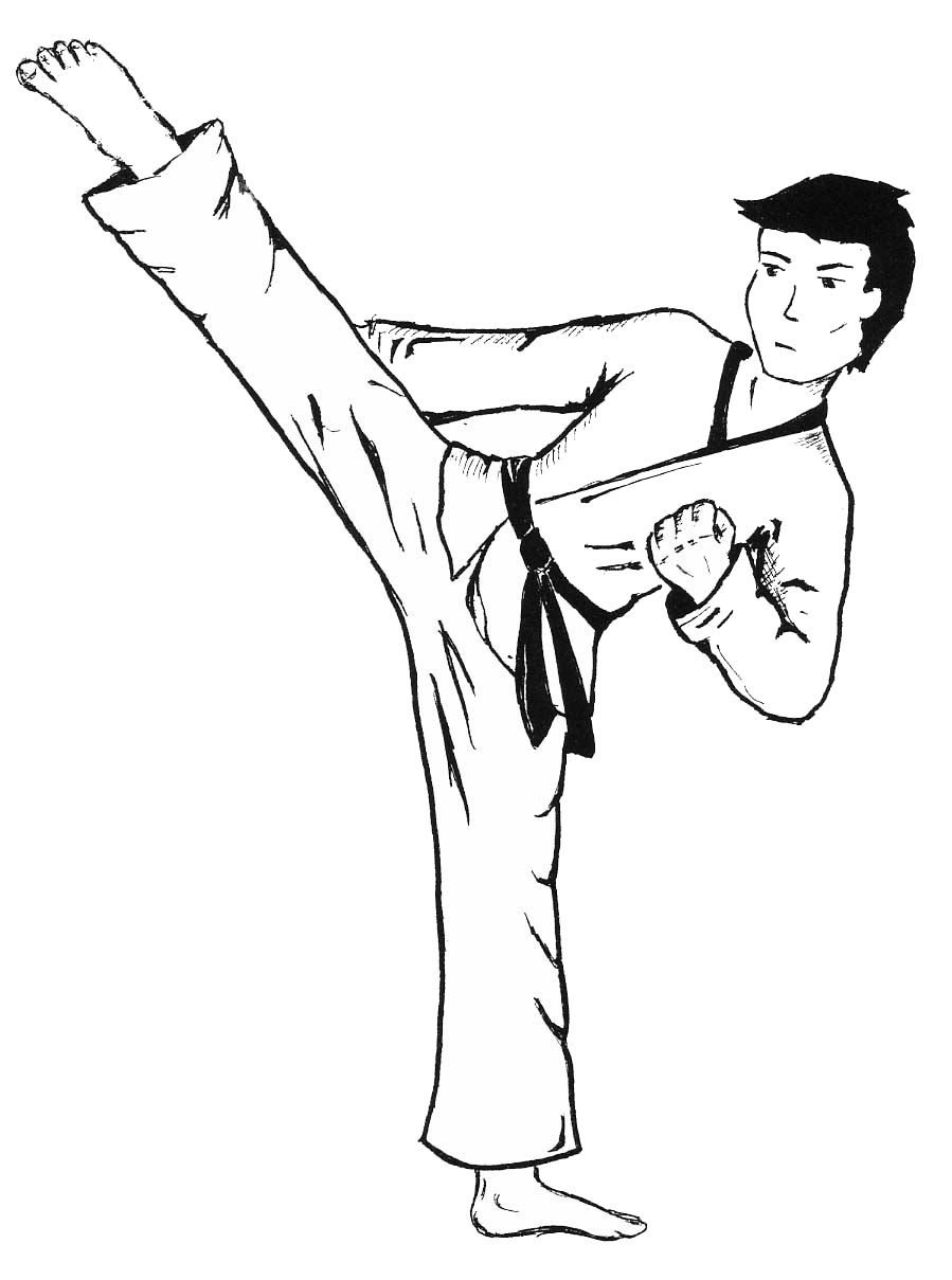 899x1209 Prairie Martial Arts Kids Coloring Pages Magnificent Karate