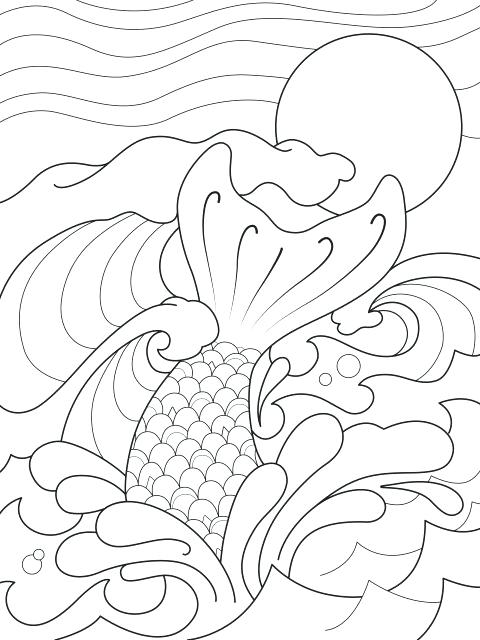 480x640 Tails Coloring Pages