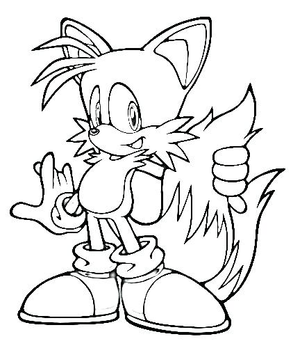422x500 Sonic The Hedgehog Printable Coloring Pages Sonic Coloring Pages
