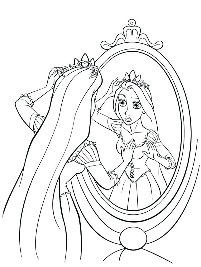 645x858 Tangled Coloring Page Coloring Pages Images Rapunzel Colouring
