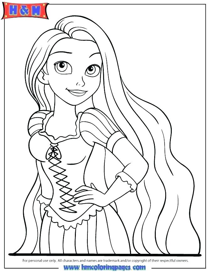 Tangled Printable Coloring Pages at GetDrawings | Free download