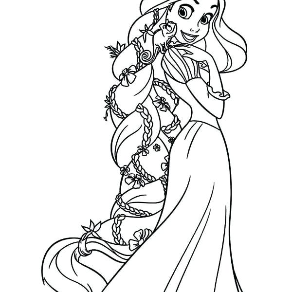 600x600 Rapunzel Color Pages Printable Coloring Pages Beautiful Tangled