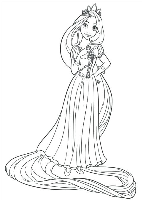 482x675 Rapunzel Printable Coloring Pages Color Pages Free Printable