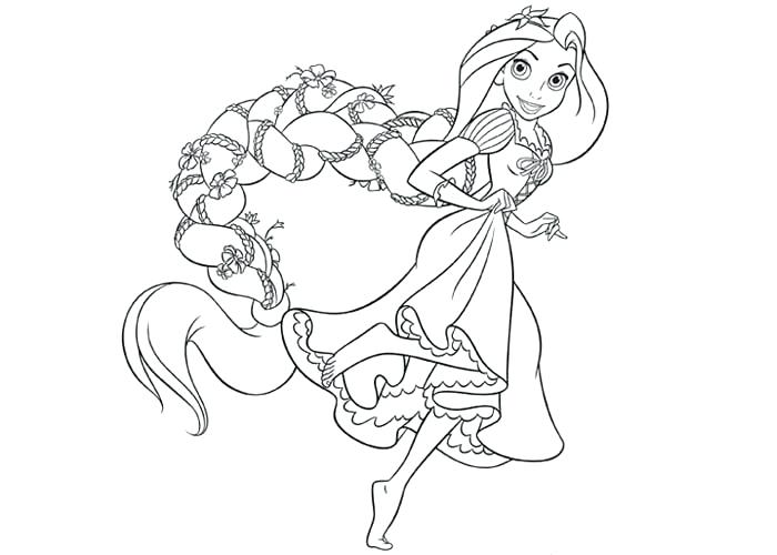 700x500 Tangled Color Pages Free Printable Tangled Coloring Pages For Kids