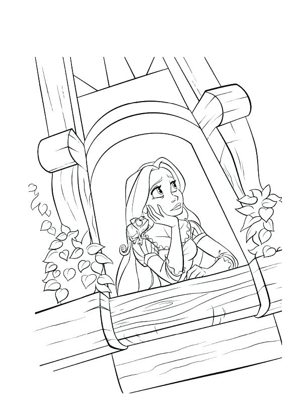 600x829 Rapunzel Color Pages Beautiful Coloring Pages Of Tangled Kids