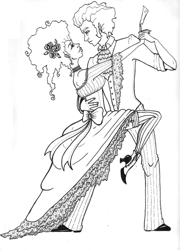 Tango Coloring Pages