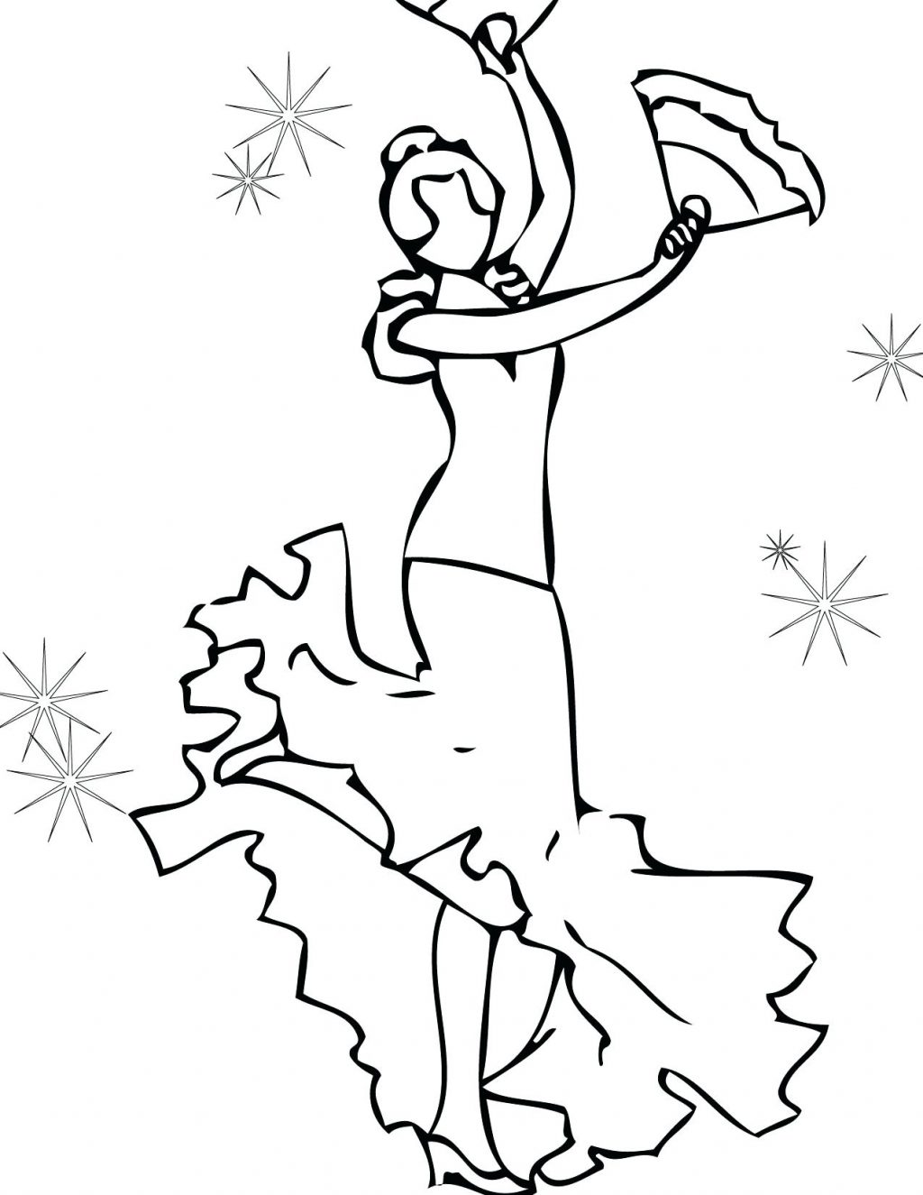 1024x1325 Tap Dance Coloring Pages