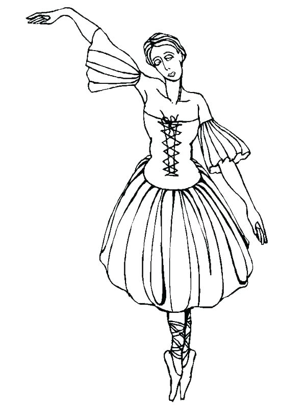 600x800 Ballet Positions Coloring Pages Dance Coloring Pictures Ballet