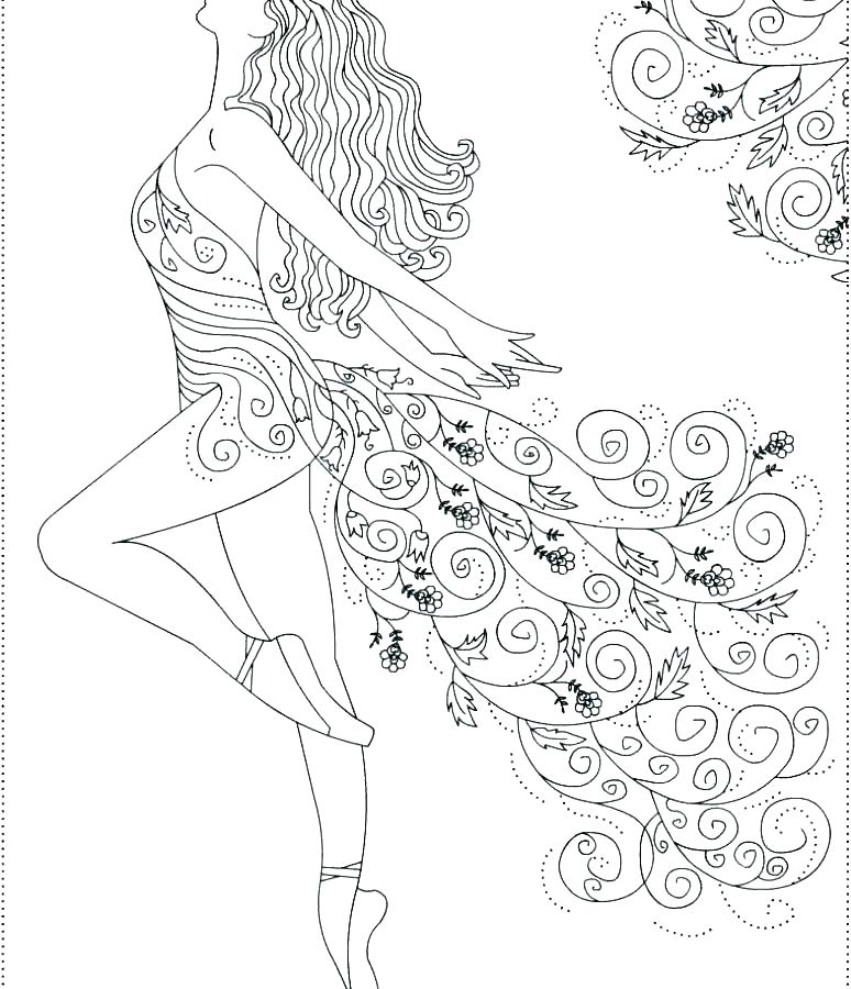 774x900 Dance Coloring Pages